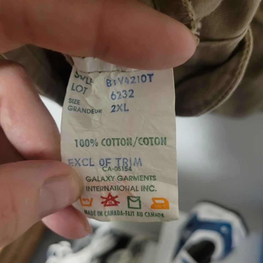 Vintage Sunrider 2XL Cotton Utility Safari Vest Canada - Picture 6 of 6
